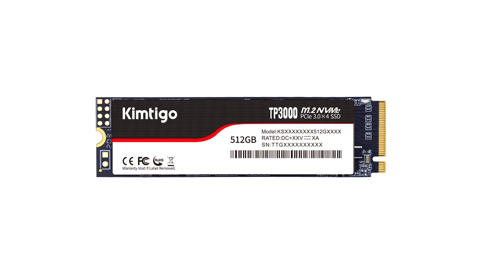 Твердотельный накопитель Kimtigo TP3000 NVMe PCIe Gen3x4